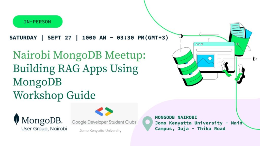 Building RAG Apps Using MongoDB Workshop Guide - Tech Event in Kenya