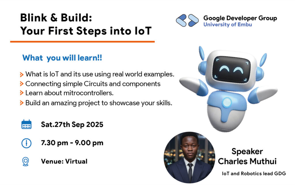 Blink & Build: Your First Steps into IoT - Tech Event in Kenya