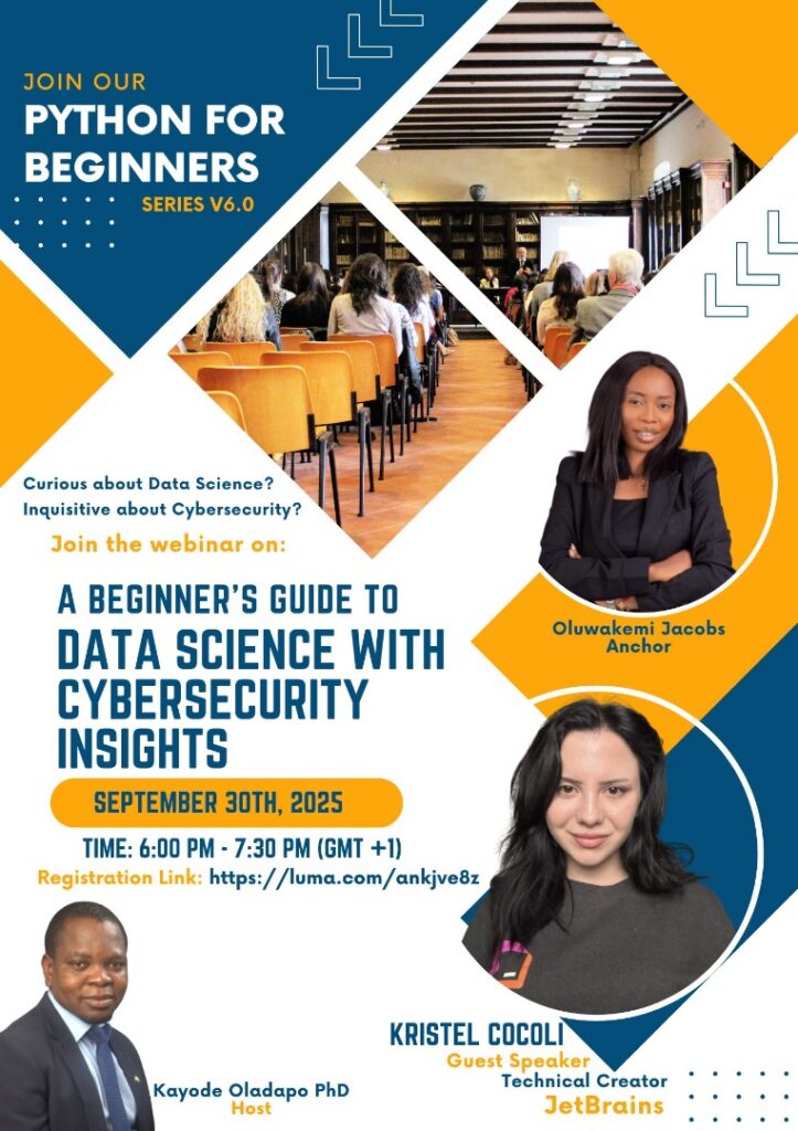 Python For Beginners Series V6.0 - Tech Event in Kenya