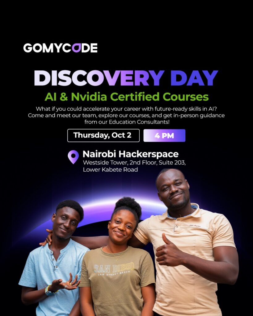 Discovery Day-AI & NVIDIA Courses - Tech Event in Kenya