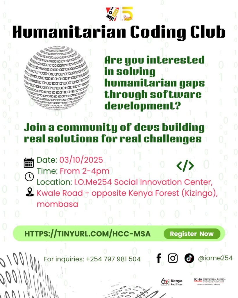 Humanitarian Coding Club - Tech Event in Kenya