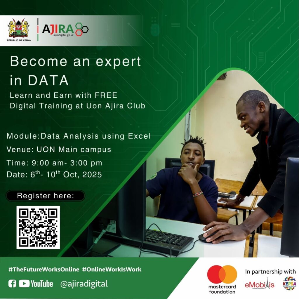 UON DATA ANALYSIS TRAINING - Tech Event in Kenya