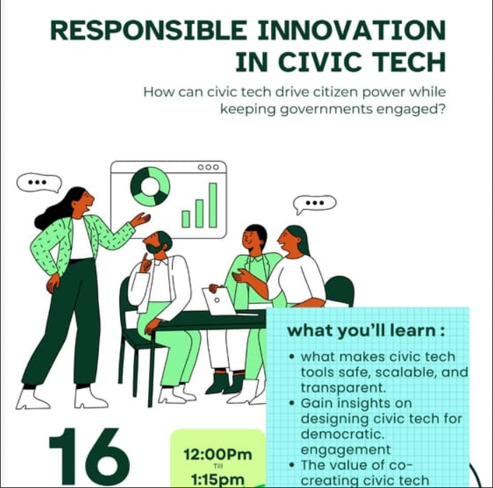 Responsible Innovation in Civic Tech (With Transparency International) - Tech Event in Kenya