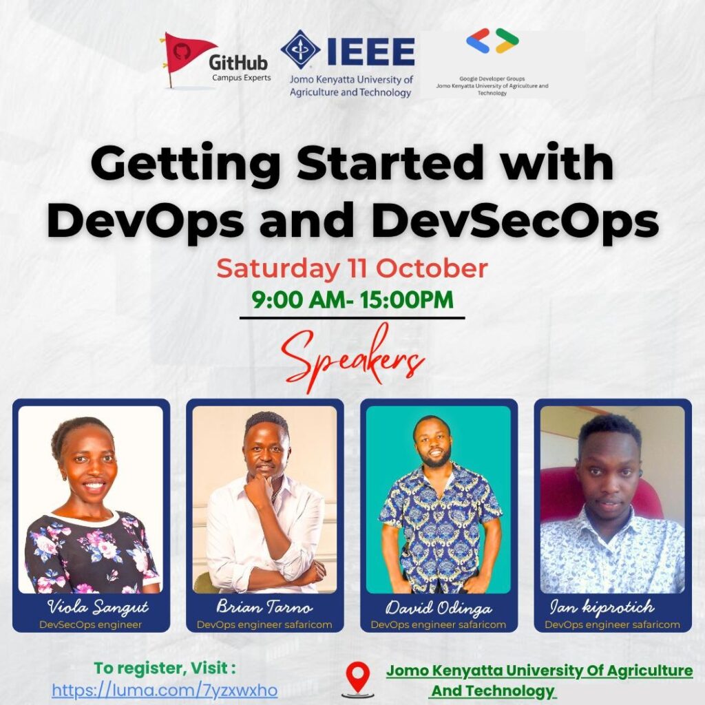 Getting Started in DevOps and DevSecOps - Tech Event in Kenya