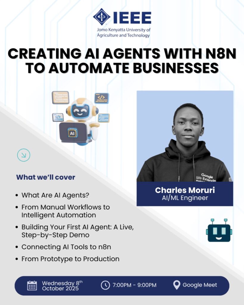 Creating AI Agents with N8N to Automate Businesses - Tech Event in Kenya