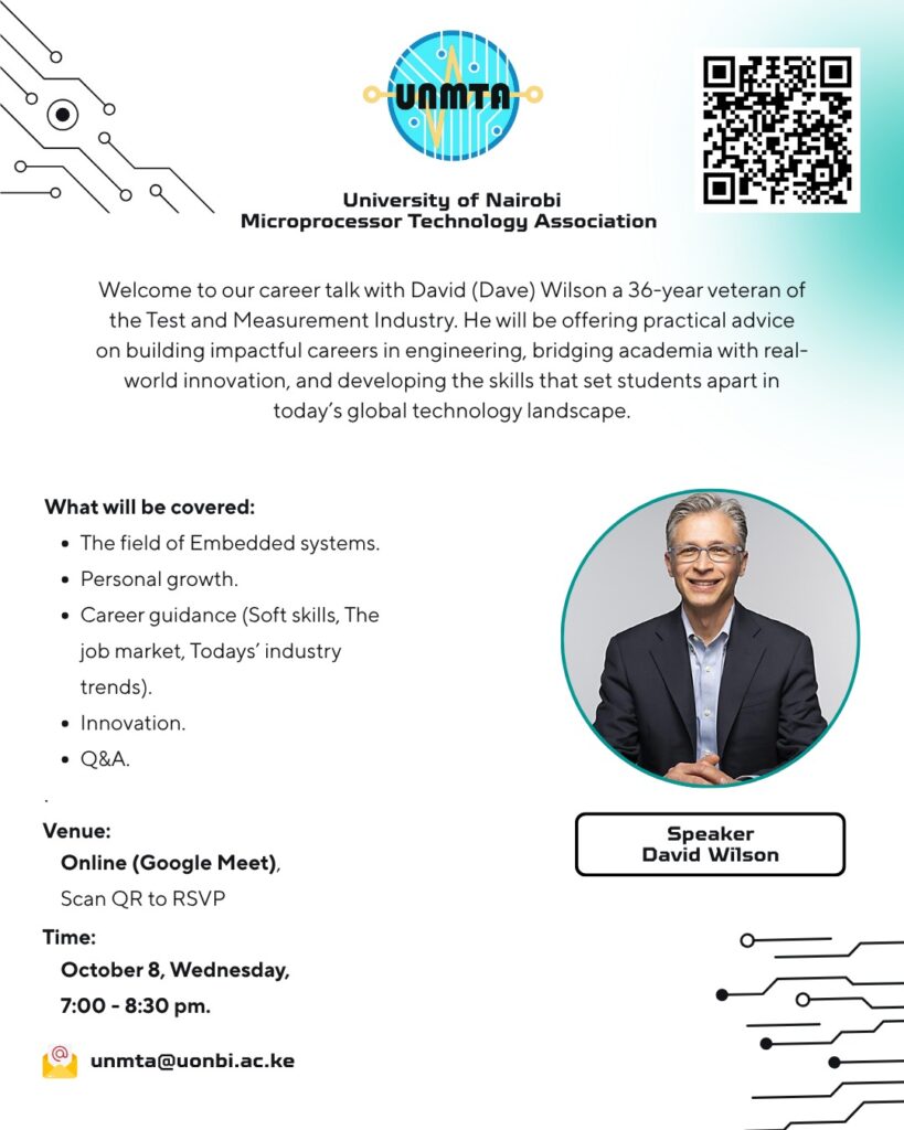 Embedded Systems, Career Growth, and Innovation! - Tech Event in Kenya