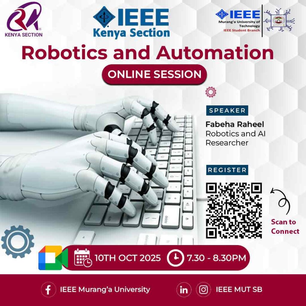 ROBOTICS AND AUTOMATION - Tech Event in Kenya