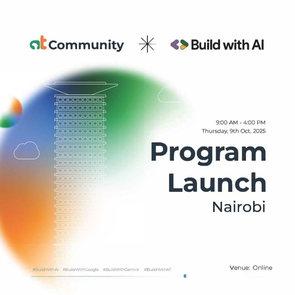 Trainer of Trainers: Building AI-Powered Applications with Google Cloud and AT Part 3 Hands-On - Tech Event in Kenya