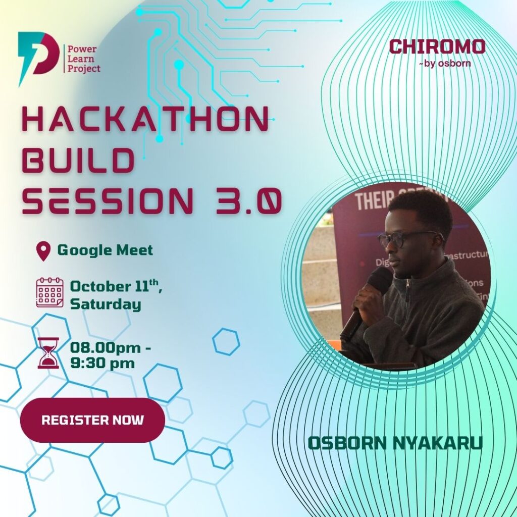 Hackathon Build Session 3.0 — Discover, Collaborate & Build! - Tech Event in Kenya