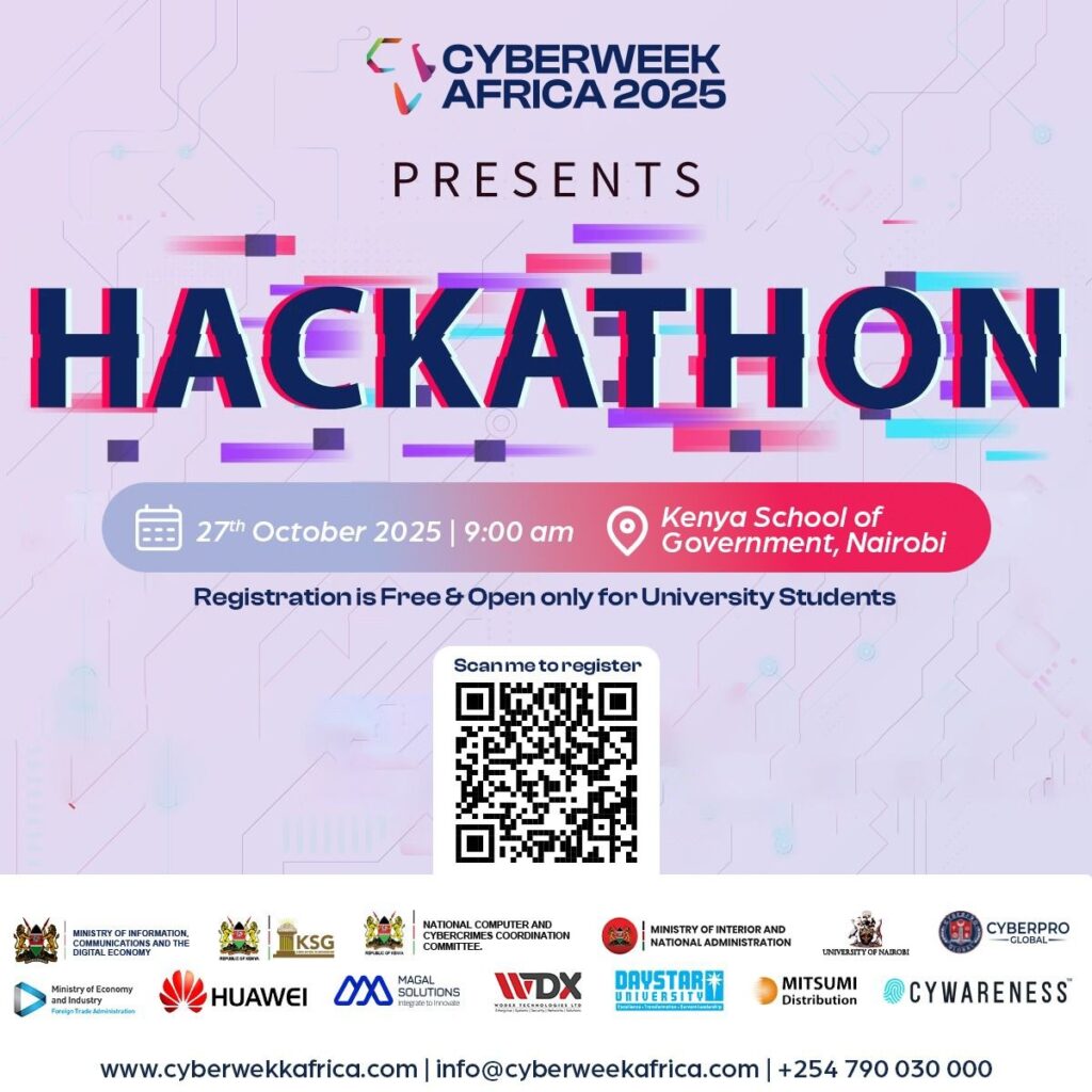 CYBERWEEK AFRICA-HACKATHON - Tech Event in Kenya