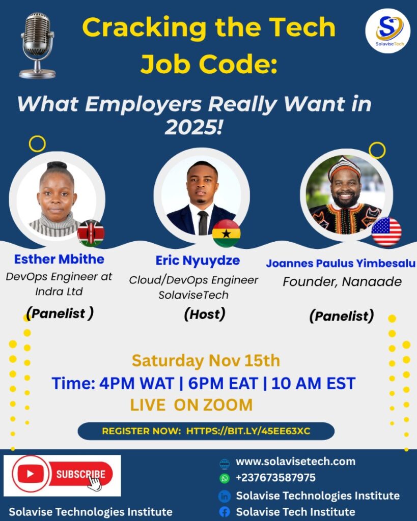 Cracking the Tech Job Code: What Employers Really Want in 2025 - Tech Event in Kenya