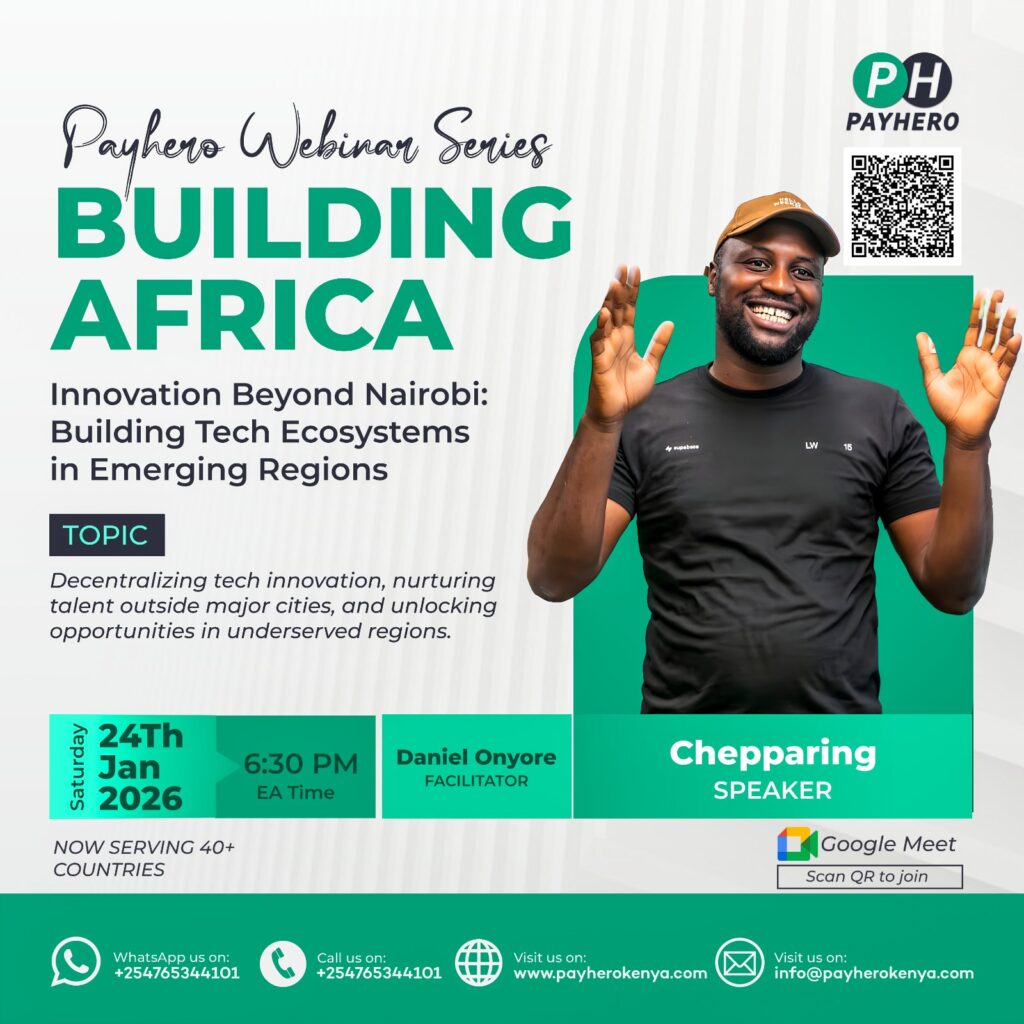 Innovation Beyond Nairobi – Building Tech Ecosystems in Emerging Regions - Tech Event in Kenya