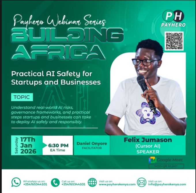 Practical AI Safety for Startups and Business- With Felix Jumason - Tech Event in Kenya