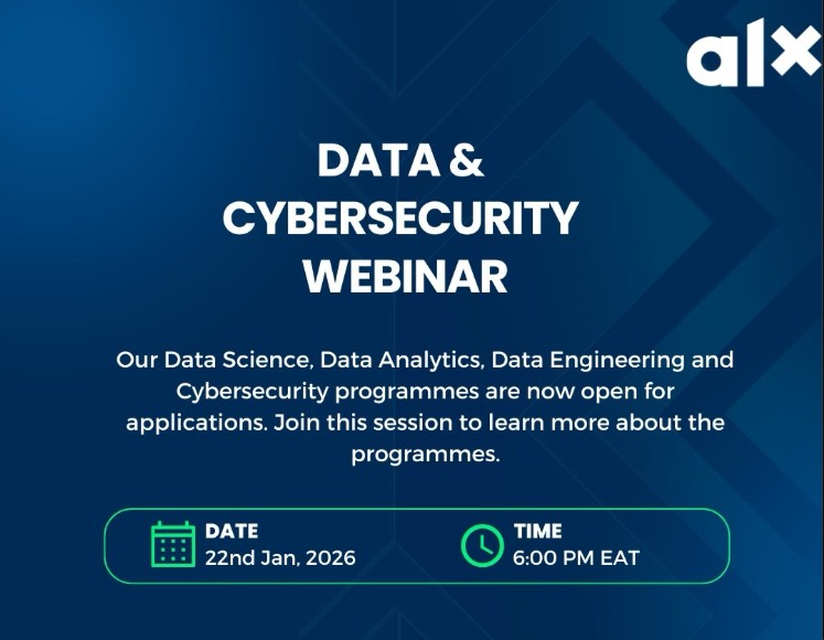 Data Programmes & Cybersecurity Info session-ALX Kenya - Tech Event in Kenya