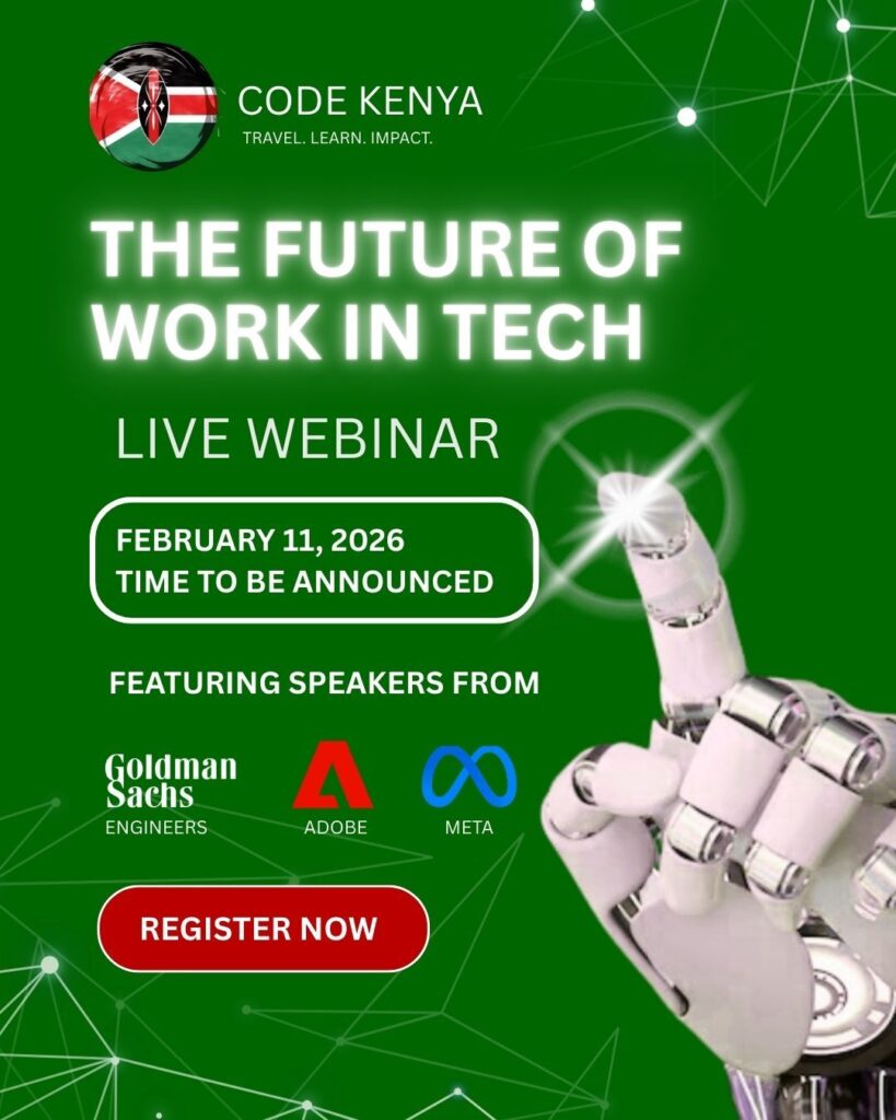 The Future of Work in Tech-Code Kenya - Tech Event in Kenya