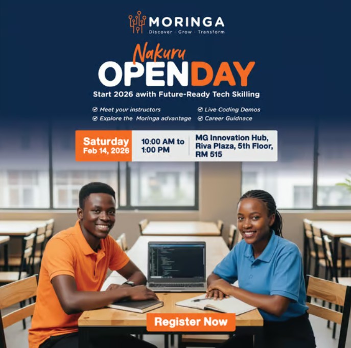 Nakuru Open Day-Moringa School - Tech Event in Kenya