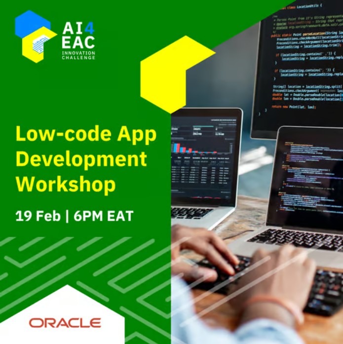 Low-code App Development Workshop with Oracle - Tech Event in Kenya