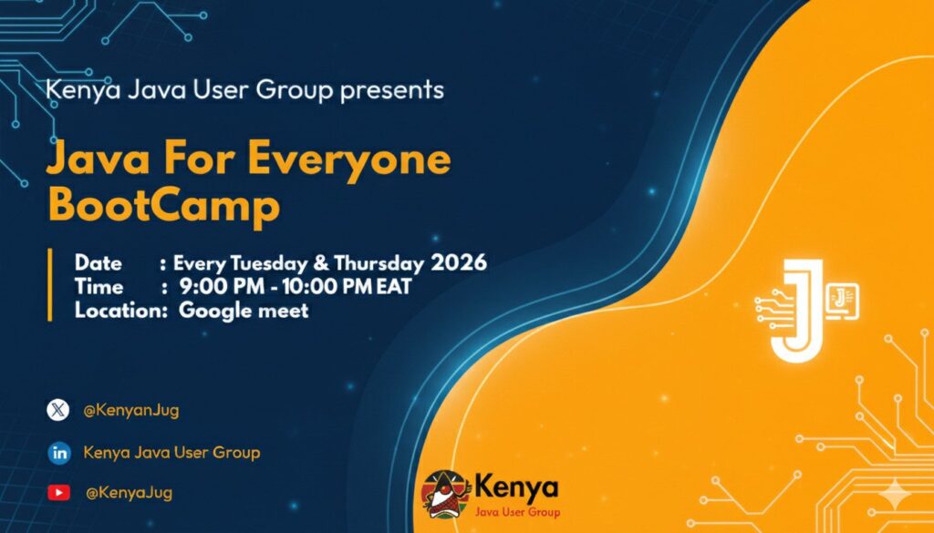 Java 4 Everyone Bootcamp - Tech Event in Kenya