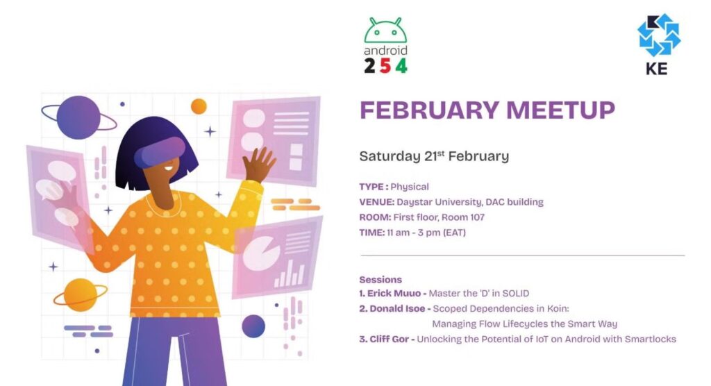 Android254 | KotlinKenya February Meetup - Tech Event in Kenya