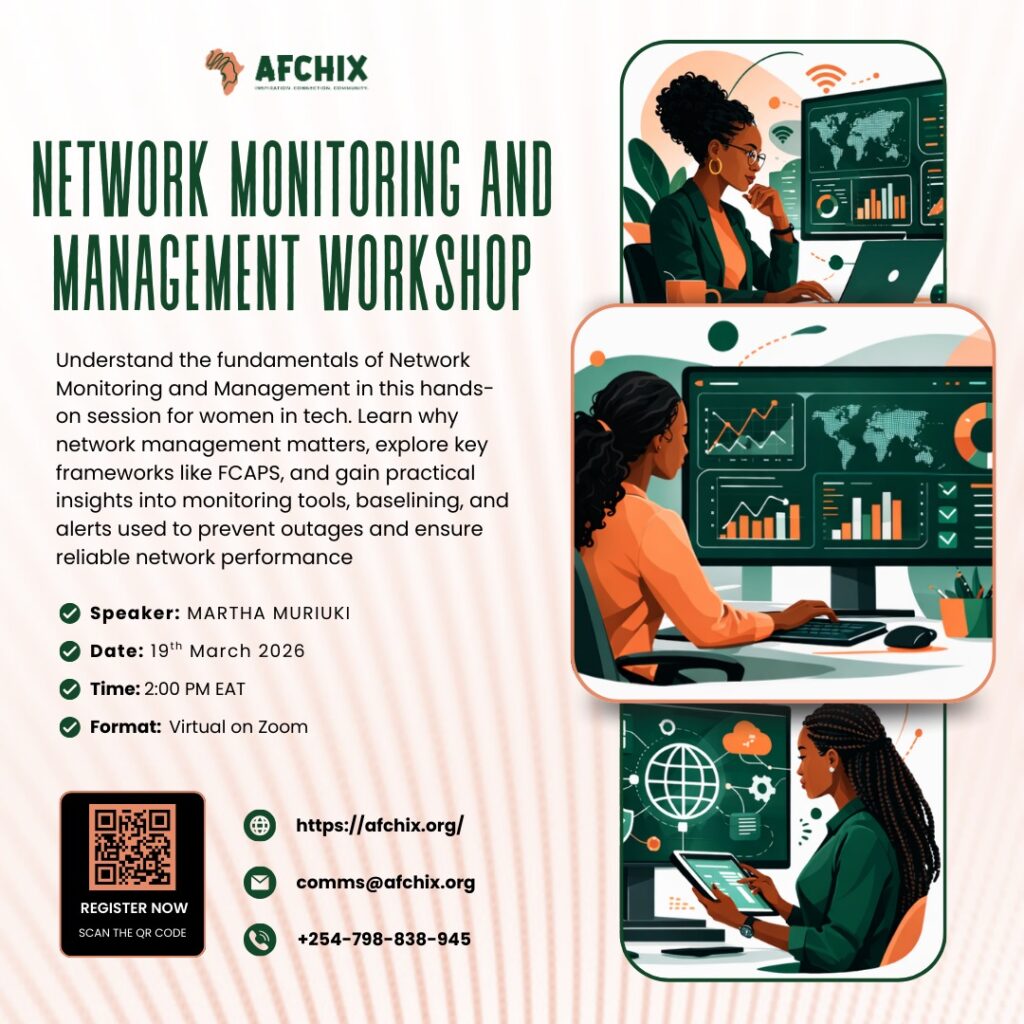Network Monitoring and Management - Tech Event in Kenya