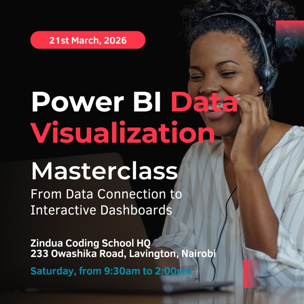 Power BI Data Visualization Masterclass – From Data to Interactive Dashboards - Tech Event in Kenya
