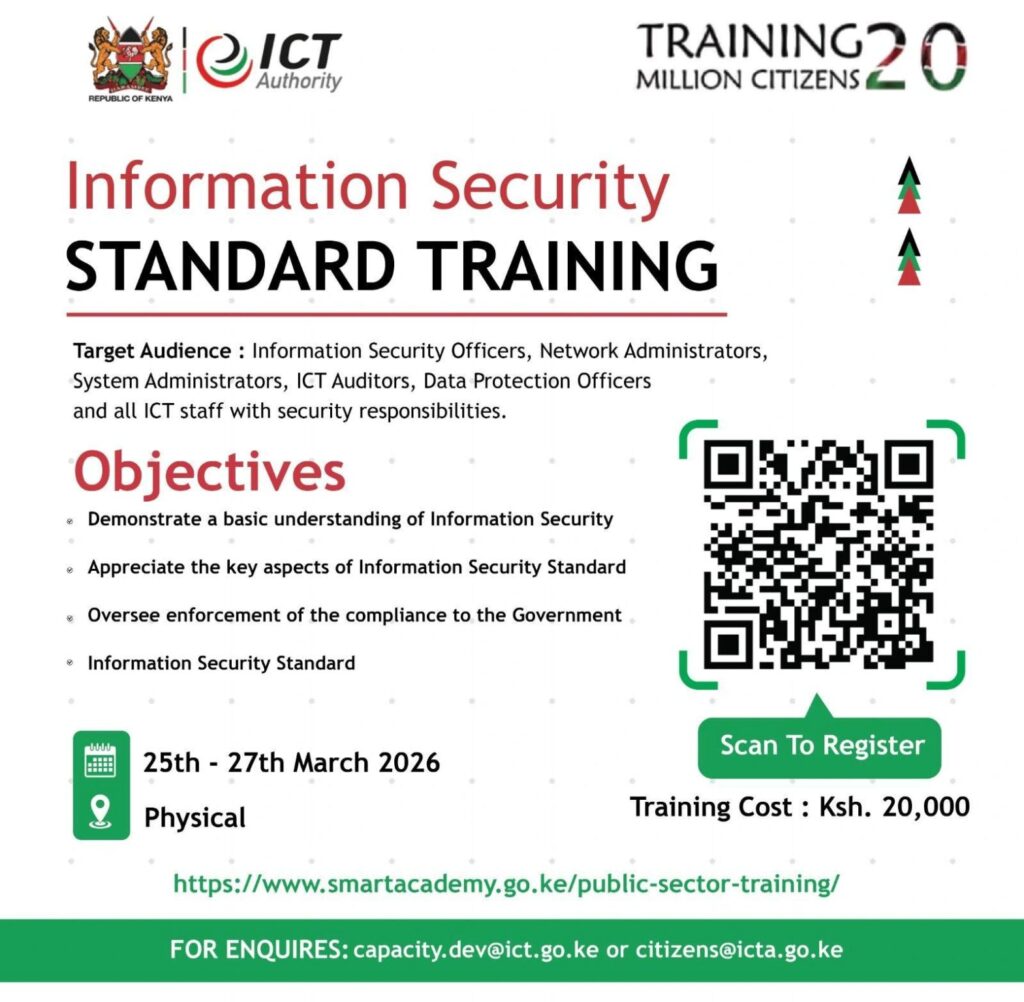 Information Security Standard Training - Tech Event in Kenya