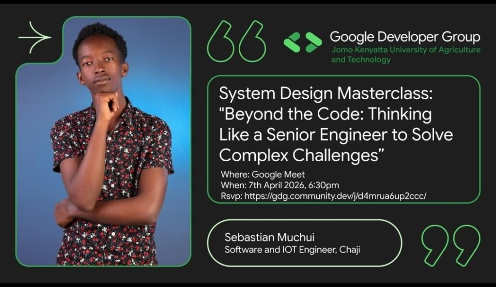 System Design Masterclass: Building Scalable Solutions - Tech Event in Kenya