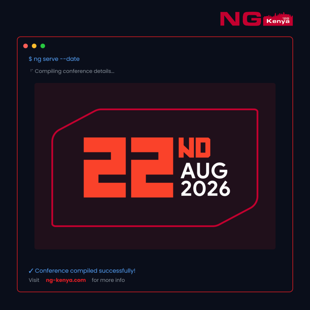 NG Kenya 2026 - Tech Event in Kenya