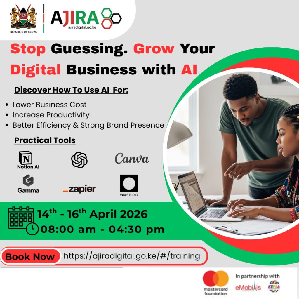 AI for Digital Entrepreneurs Masterclass Class Details - Tech Event in Kenya