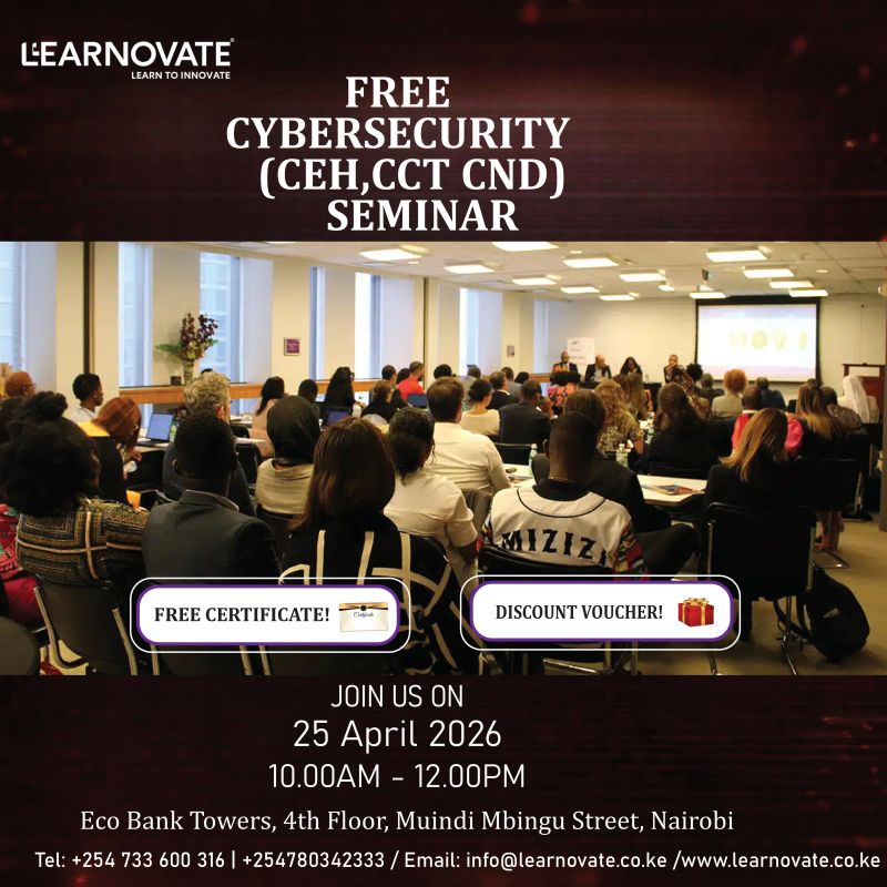 Cybersecurity Seminar - Tech Event in Kenya