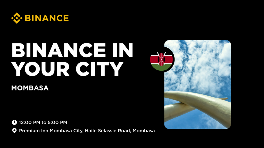 Binance in Your City | Mombasa - Tech Event in Kenya