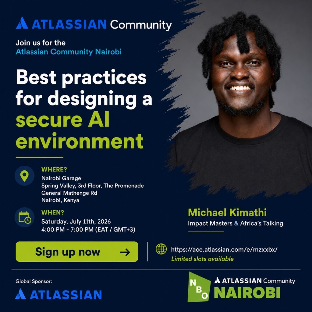 Best practices for designing a secure AI environment - Tech Event in Kenya