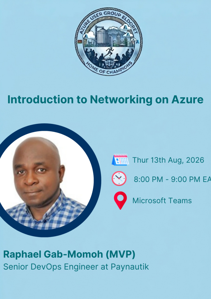 Introduction to Networking on Azure - Tech Event in Kenya