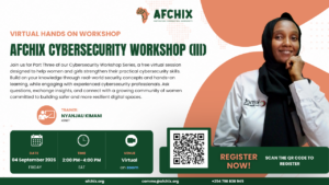AfChix Cybersecurity Workshop