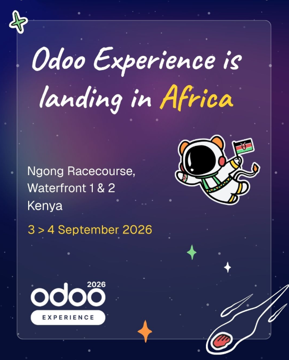 Odoo Experience Africa - Tech Event in Kenya