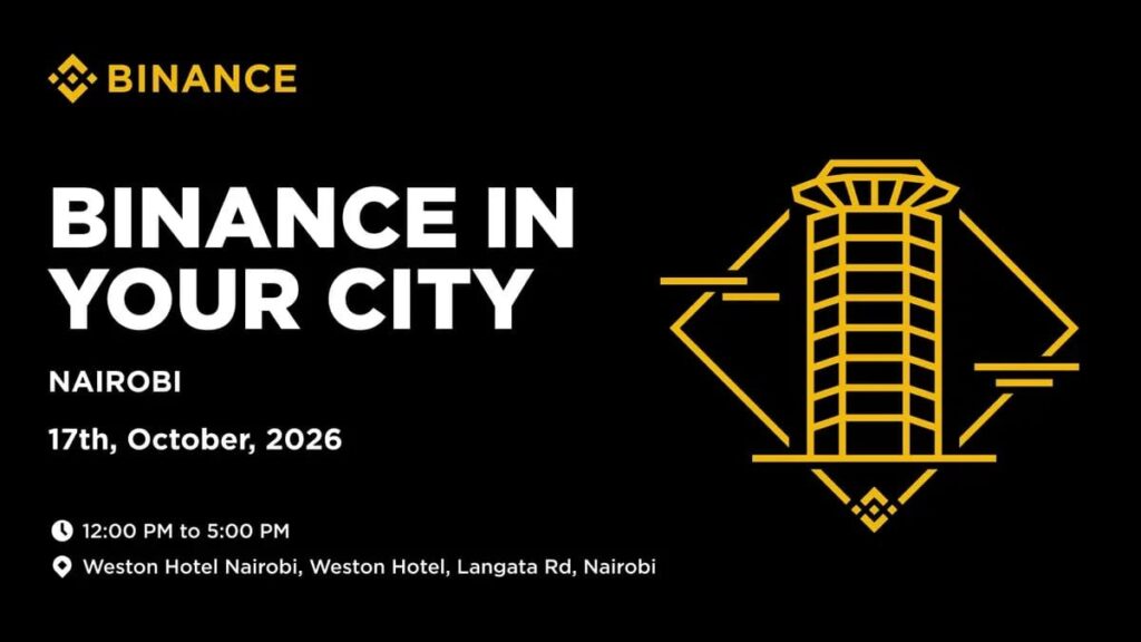 BINANCE IN YOUR CITY - Tech Event in Kenya